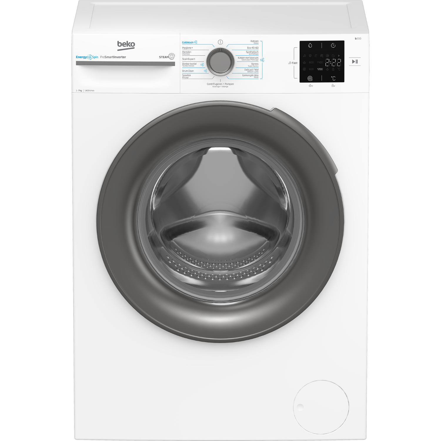 Beko Bm3wfu3741s - Energyspin Wasmachine (7 Kg 1400 Rpm A)